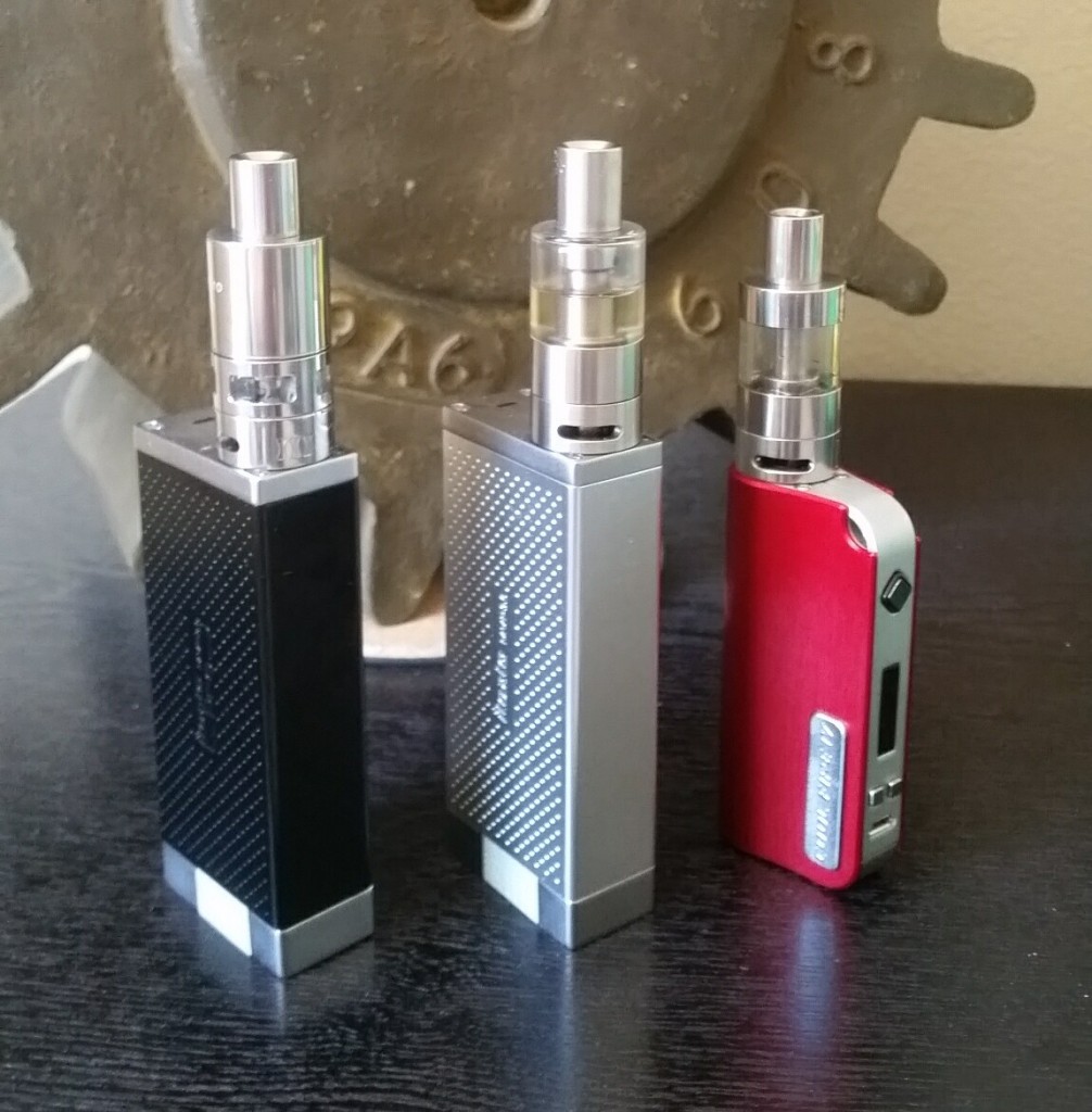 iTaste MVPPRO , COOL FIRE4 with the iSub Glass Tanks