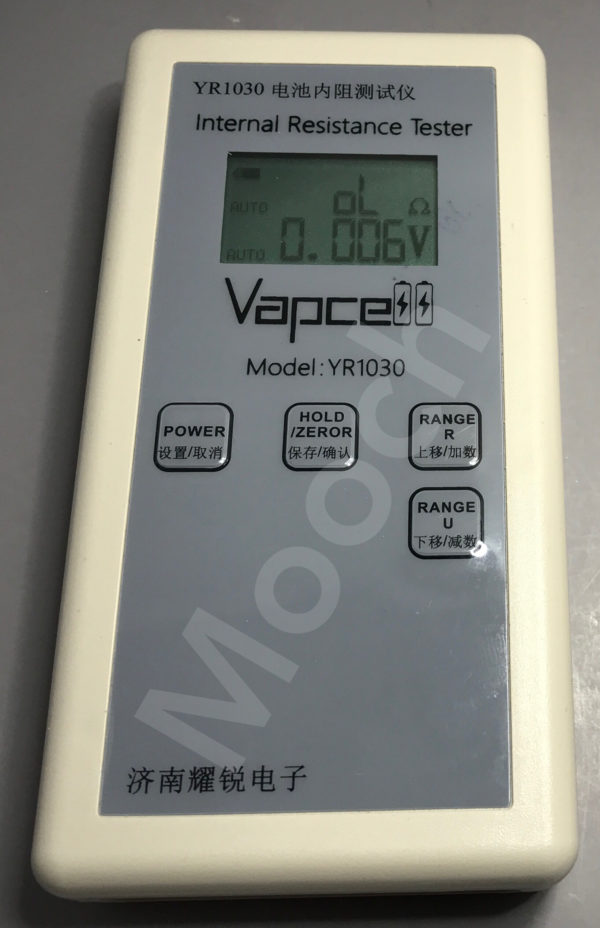 Buy Wholesale China Vapcell Internal Resistance Tester Precise